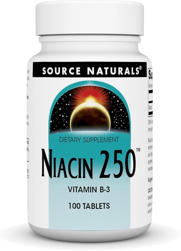 [BRSWIY35BN4BQ2DG] Vir Naturals Niacin 250 Tableta, 100 Število