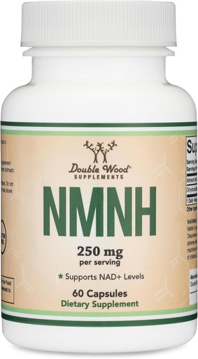 [BRSROGIKCMNRG3D2] NMNH (Alternatif Tambahan NMN) Hanya Secara klinis Terpelajari Ingredien - Boosts NAD + Tingkat untuk Anti Aging dan Regenerasi Sel oleh Double Wood