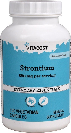 [BRSWIZT7BMABM2Y7] NSI Strongtium - 680 mg per Serving - 120 Vegetarian Capsules