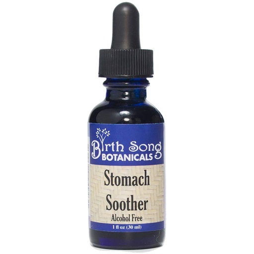 [BRSWI2T5OB7A4C34] Birth Song Botanicals Stomach Soother Tincture – Herbal Digestion Support Supplement for Upset Stomach & Motion Sickness – Herbal Digestive Aid Supplement, Alcohol‑Free, 1 oz
