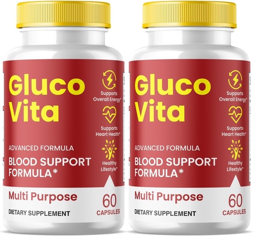 [BRSRAAL7BMFQM3YV] SPRESSO (2 Pack) GlucoVita Capsules, GlucoVita Blood Support Capsules, All-Natural Support for Overall Well-Being, GlucoVita Capsules Review (120 kapslar)