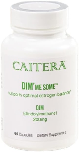 [BRSRAHAHA4HBEADH] DIM'me Some | Diindolylmethane Dietary Supplement 200mg | Helps Promote Hormone Balance | Blend of Cruciferous Vegetables + Antioxidant Benefits | Vegan 60 Capsules