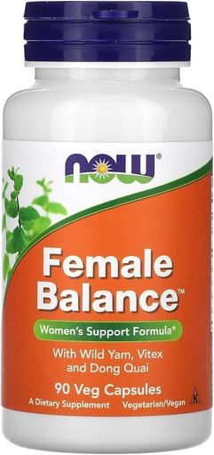 [BRSWIBQDOJ4Q4GA3] Now Foods Female Balance, 90 Veg Kapsler