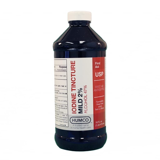[BRSWIAAMBMIB4ELA] Mild Iodine Tincture USP - 16 oz