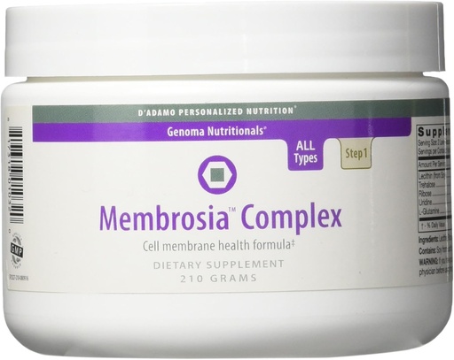 [BRSWKYY3CRYWEEIV] D 'Adamo Personalized Nutrition Membrosia Complex, 2 Gramas