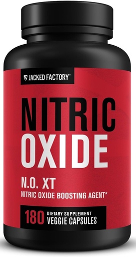 [BRSW2HYDCEBAACTL] Gato Fábrica N.O. XT Nitric Oxide Suplementos para Hombres w/Nitrosigine L Arginine L Citrulline Suplemento para Bombas musculares &amp; Vascularidad - Pre Workout Nitric Oxide Booster &amp; Muscle Builder - 180 Caps