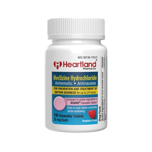 [BRSRMAQ5A4IRMCD2] Meclizine 25mg | Helps Prevent Nausea, Vomiting & Dizziness Caused by Motion Sickness Tablets | 100 Count