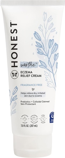 [BRSWYZQ6PIIGGELD] The Honest Company Eczema Soothing Creapy and Skin Protectant Alamiah Derived Gentle for Baby Prestales Colloidal Oatmeal 7 oz