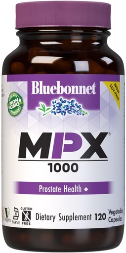 [BRSWIYQTPJ6QEYDO] BlueBonnet MPX 1000 Prostate Support Supplement, 120 Count