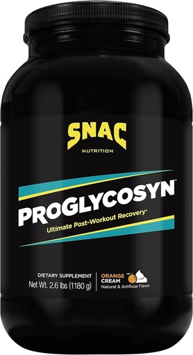 [BRSWIZL4BEMRUDY5] SNAC Proglycosyn Ultimate Post Workout Recovery Formula, Orange Krem, 2.6 Pounds