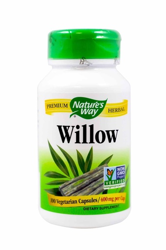 [BRSWIYYMOMIQ2GTK] Nature's Way Willow 100 Veg. Caps (Pack of 2)