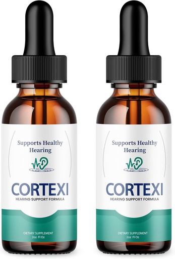 [BRSROZ36BEBBQAY3] (2 Pack) Cortexi ausu pilieni - Oficiālā formula - Cortexi Tinīts ārstēšana Cortexi Dzirdes atbalsts Drops, Cortexi zvanīšanai ausīs, Cortexi papildinājums Drops maksimālais spēks Jauns Uzlabots (2 oz)