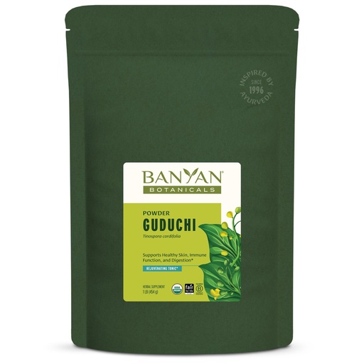 [BRSWIFQ7ON4WI3A3] Banyan Botanicals Organic Guduchi Powder – Organic Immune Health Supplement – for Natural Detox, Balanced Digestion & Healthy Skin* – 1 lb – Non-GMO Sustainably Sourced Vegan FFL
