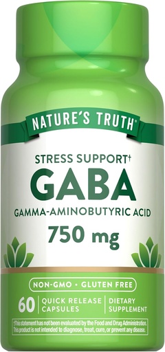 [BRSWYZD6BEGQE23X] De waarheid van de natuur GABA 750 mg Capsules 