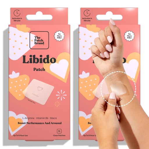 [BRSROZQPDF6WYDL4] The Patch Brand Libido Patch | Natural Wellness with L-Arginine, Vitamn B6, and Maca