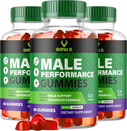 [BRSRAAQOCEDWO2DZ] LIVORKA (3 iepakojumi) VirilPlex XL Gumies, 180 Gumijas 3 mēnešiem