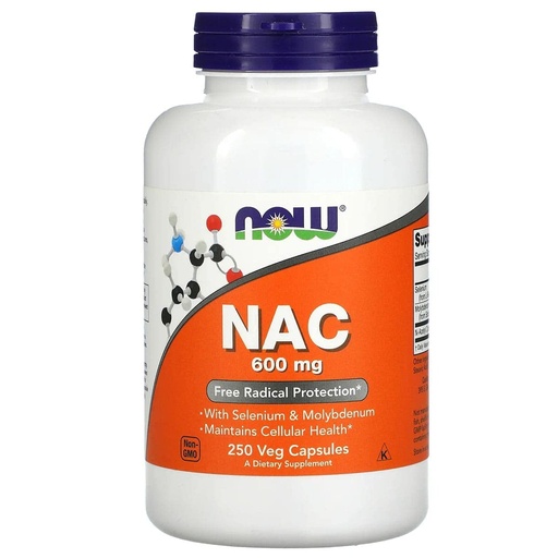[BRSWIYQ6CAMWGE3C] NOW Foods, NAC 600mg with Selenium, 250 Capsules (Pack of 2)
