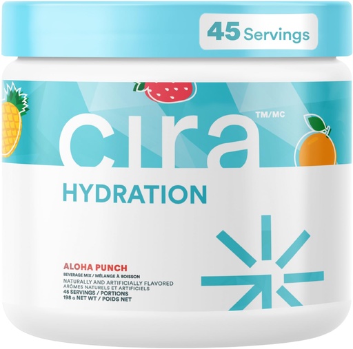 [BRSRMBA3CUIGEA3O] Cira Hydration Powder (45 Servings) - Fruit Punch