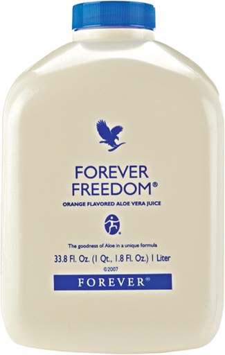 [BRSWKYAROJ6WC3DC] Forever Living - Forever Freedom - Aloe Vera Joint Support with Glucosamine and Chondroitin - Orange Flavor - 33.8 fl oz (Pack of 1)