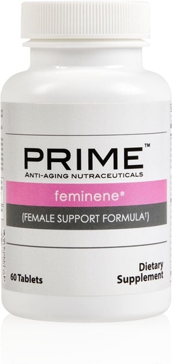 [BRSW2GT2B4NA23T7] Feminene Female Support, Helps to Reduce Hot Flashes & Night Sweats Associated with Menopause, Helps Stabilize Mood | Prime by Market America (30 Servings)
