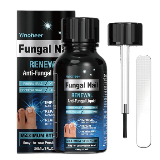 [BRSRAYANO4PAGHTV] Toenail Fungus Treatment, Nail Fungus Treatment for Toenail, Nail Repair Solution, Fingernails Renewal Liquid For Damaged & Discoloration Nail, Nail Fungus Treatment, Safely and Gently - 30ML (1 FLOZ)