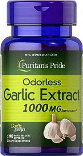 [BRSWIZQ3OVYQKGQ7] Puritan's Pride Knoflook 1000 Mg, 100 Totaal aantal