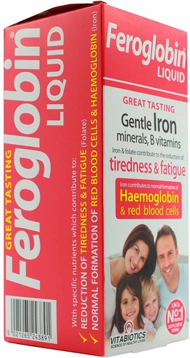 [BRSWKGATPJ6RGAIV] Vitabiotics Original Feroglobin 200Ml (2 Pack)
