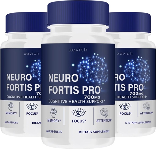 [BRSRAHAOAAJQIYIZ] Nöro Fortis Pro - Nöro Fortis Pro Pill Formula (3 Pack, 180 Capsules)
