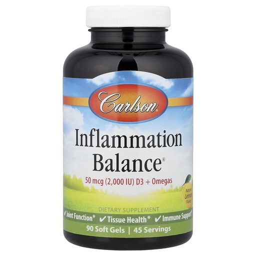 [BRSWIYILCUABAAI3] Carlson Labs Inflammation Balance Multi Nutrients, 90 Softgels