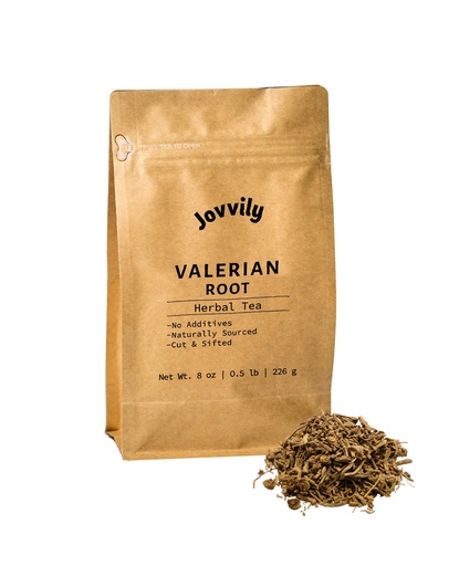 [BRSW2EAHDEFA2A3O] Jovvily, Valerian Root,Herbal Tea, 8 Oz | For ingredient-focused supplements, herbal preparations, and wellness routines