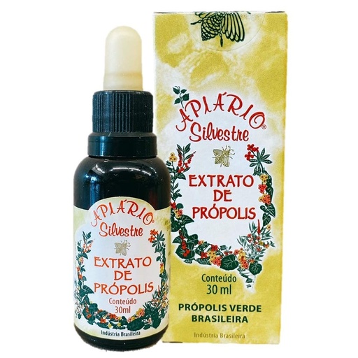 [BRSWYAD4BAHB4FLG] Apiario Silvestre Brazilian Green Bee Propolis Traditional Extract (30 ml)