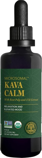 [BRSRAEIRBFYGMDTJ] Globalno zdravilišče - Organic Kava Calm - MicroSomal Tech, Pure Kava kapljice - Induct Caliness, še posebej tisti, ki sodelujejo z GABA
