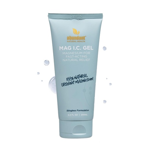 [BRSW2FL3OQORMYDP] MAG I.C. Magnesium Gel with Cucumber Stem Cells - Fast Muscle Relief, Soothing, Stingless, Safe for Sensitive Skin, Fragrance-Free, 200mL