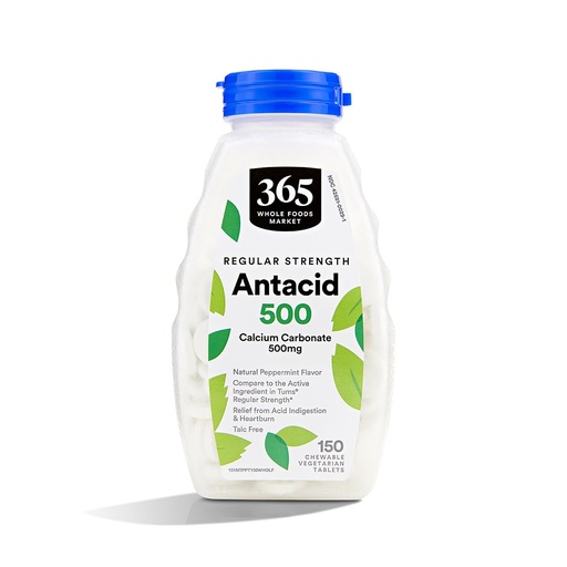 [BRSWYGAEDICBA3Q7] 365 by Whole Foods Market, Antacid Regular Strength, 150 Count