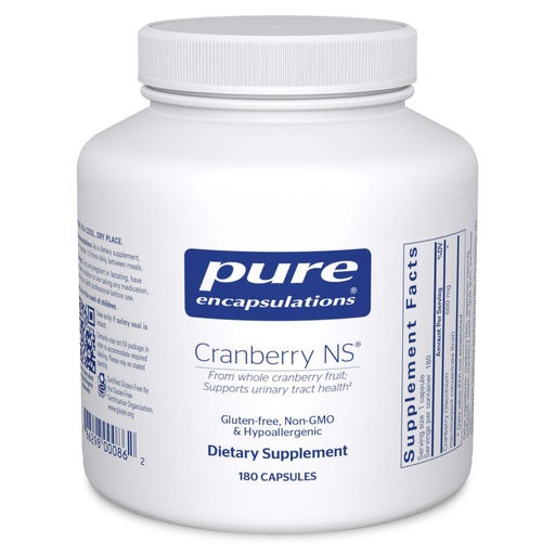 [BRSWIY37B4OAYGAZ] Pure Encapsulations Cranberry NS | Hypoallergenic Supplement to Support Urinary Tract Health |180 Capsules