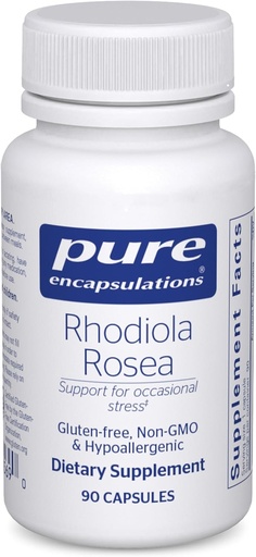 [BRSWIY37CENQIDTO] Pure Encapsulations Rhodiola Rosea - pre príležitostný stres, vytrvalosť a únavová úľava* - s adaptogénmi - Gluten Free & Vegan - 90 kapsúl