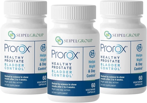 [BRSRMBI3BMBQ4FAU] Gezonde Prostaat Blaas controle, Prostaat supplementen voor mannen, Ondersteunt gezonde Prostaat en Blaas Gezondheid, Bevat Saw Palmetto, Vermindert Urgency, 60 Vegetarische Capsules (180)