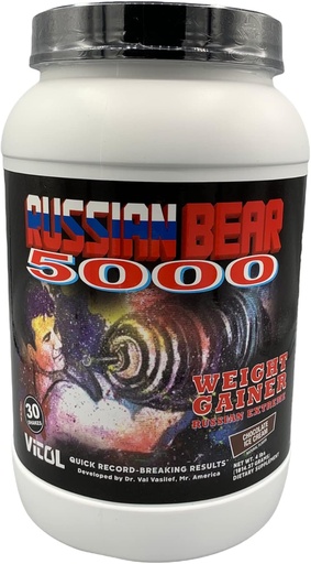 [BRSWI2YCOUIR6ELM] VITOL Russian Bear 5000 Chocolate, 4 lb