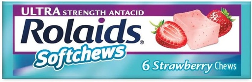 [BRSWIH3YCF4GYAY3] Rolaids Softchews Stick, Strawberry, 6 Count (Pack of 12)