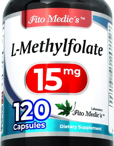 FITO MEDICi labor | metüülfolaat |120 kapslid | folaadilisand | metüülfolaat | metüülfolaadilisand |Ultra kõrge imendumine.