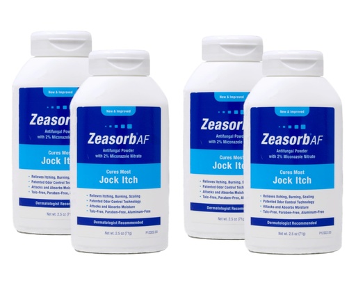 [BRSWG2QQAQBQYAYY] Antifungal Treatment Powder, Jock Itch - 2.5 oz, Pack of 4