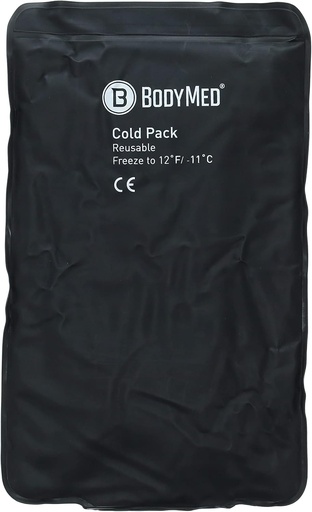 [BRSWGCYTC4HQGELA] BodyMed Heavy Duty Reusable Urethane Ice Pack for Knee, Arm, Elbow, Shoulder, Back - Professional Grade Cold Therapy for Injuries, Aches, Swelling, Bruises, Sprains - 12 in. x 7 in. (Half)