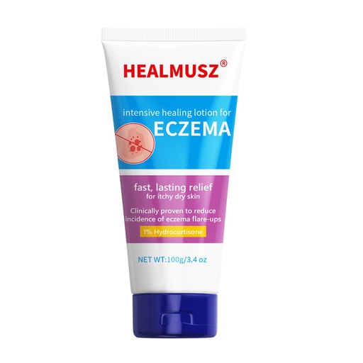 [BRSRAYY3BEMGA33J] HEALMUSZ Екзема Relief Creamy Body Oil забезпечує полегшення для шкіри екземи-Проне - 3.4 oz. Tube NDC:84010-008-01