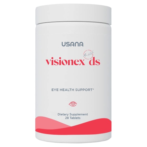 [BRSWKGACCADQ2FLI] USANA Visionex DS with Lutein Zeaxanthin for Advanced Eye Health and Vision Support* - 28 Tablets - 28 Day Supply