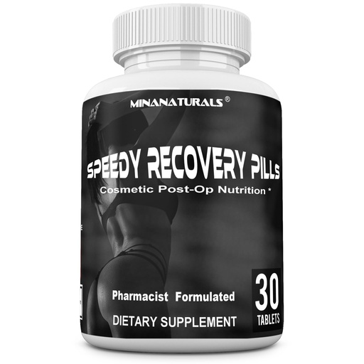 [BRSRAAYEOYJRODQ2] Speedy Recovery Pills Post-OP Recovery Supplement, Scar Support Vitamins, Promotes Collagen and Fast Wound Healing, Specially Formulated for Post op Cosmetic Surgeries, 30 Tablets