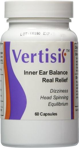 [BRSWIYAZPJ7AAGT4] Vertigo ezabatu Vertisil bermatuarekin! (Single botila)60 kapsulak, ezabatu Vertigo Fast. Ez dago alboko efektu kaltegarririk