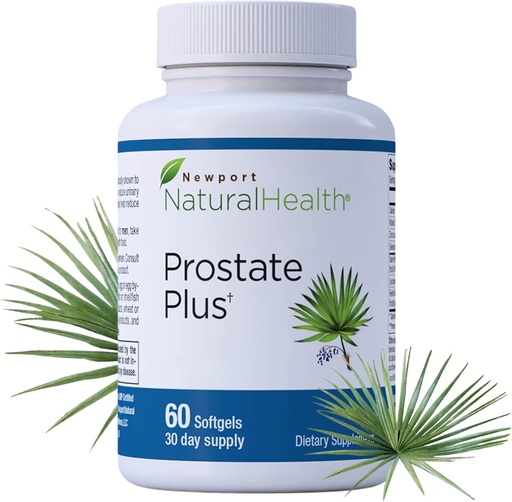 [BRSWGBTQPMPGKFLB] Prostate Plus: Saw Palmetto Prostate Formula, Lycopene, Reishi Mushroom, Prostate Supplement for Prostate Health, Men’s Health, Better Sleep, Urinary Control, Best Prostate Supplements for Men