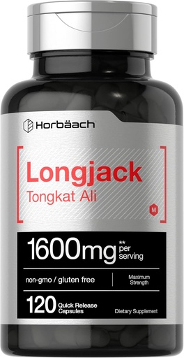 [BRSWGGQTOZ5W2DIY] Horbäach Longjack Tongkat Ali pentru bărbaţi şi femei 