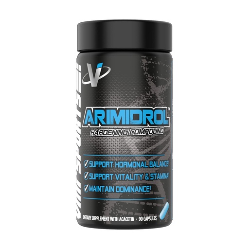 [BRSW2YA3CUIBYFA2] VMI Sports | Arimidrol Hardening Compound | Natural Estrogen Blocker for Men | Testosterone Booster and Aromatase Inhibitor | to Build Muscle and Burn Fat | Anti Estrogen (Bonus Size - 90 Capsules)