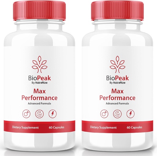 [BRSRAYL2DN7Q2FLD] NutraRize (2 empaquetament) Els homes biopeak Millora Pils, el Male Biopeak Capsules, All Natural suplementaris per a l'execució Max i la salut global, el pic de biomotoro Pastillas Review (120 Capsules)